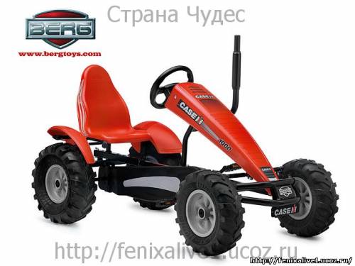 Веломобиль BERG Case-IH AF