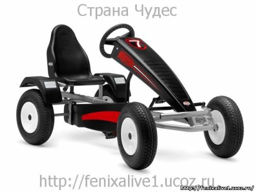 Веломобиль BERG Extra AF Sport silver