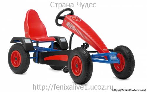 Веломобиль BERG Extra AF Sport blue