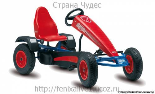 Веломобиль BERG Extra BF-3 Sport Blue